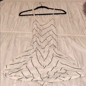 RIPCURL white/black strappy romper